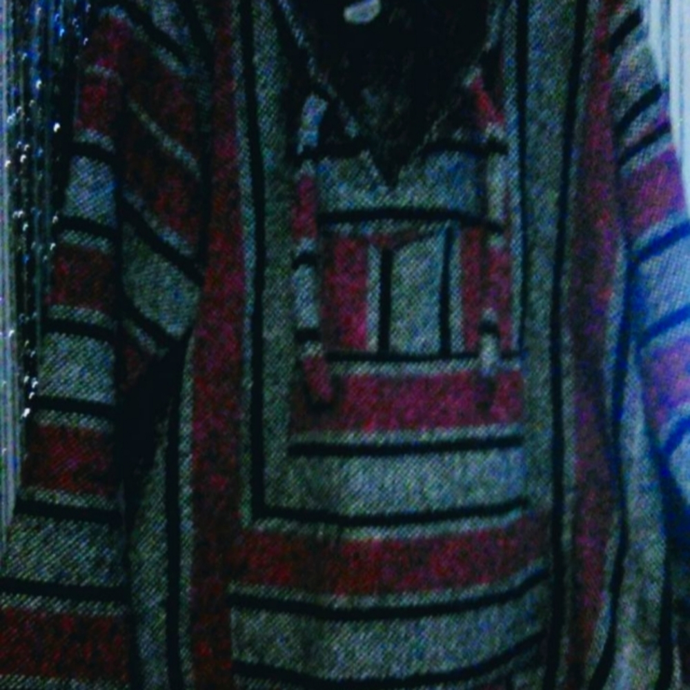 Baja hippie hoodie